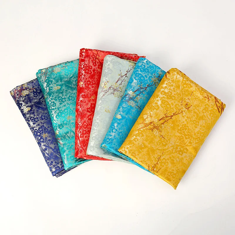 2024 luxury soft 150cm width blue luxury bridal brocade fabric for men