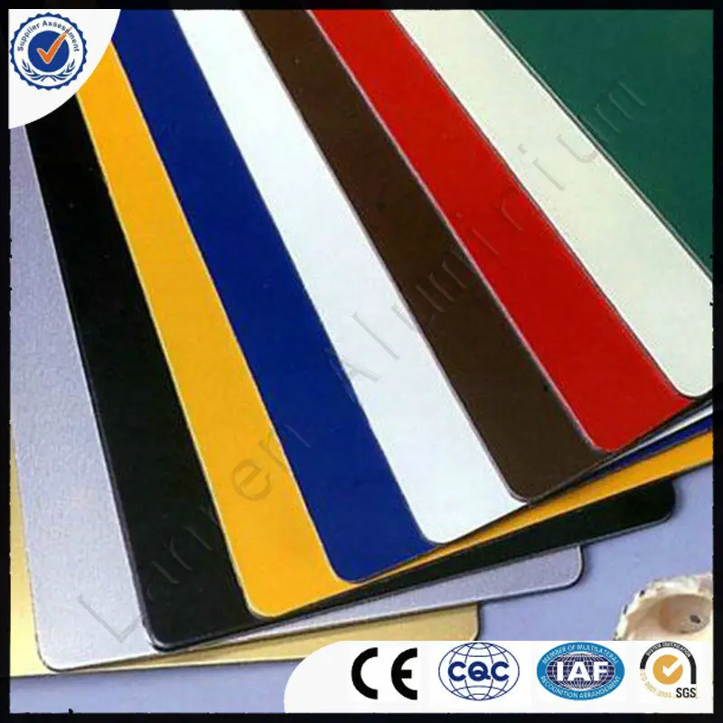 Facade Aluminium Composite Panel for plastic plates roofing