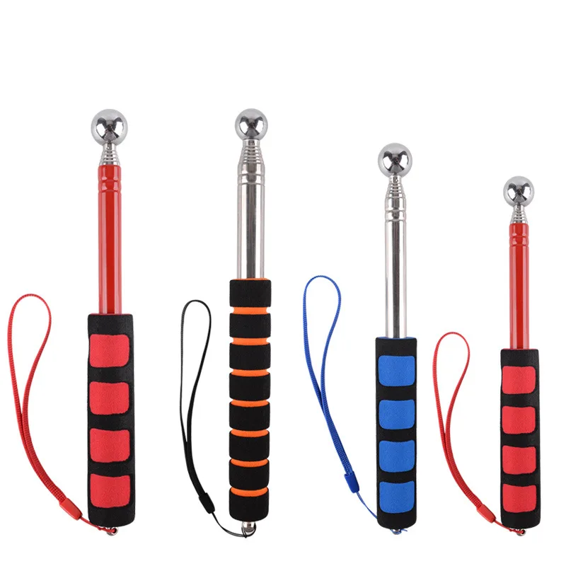 Губчатая ручка из нержавеющей стали телескопический стержень барабан полый кирпич контрольный молоток
