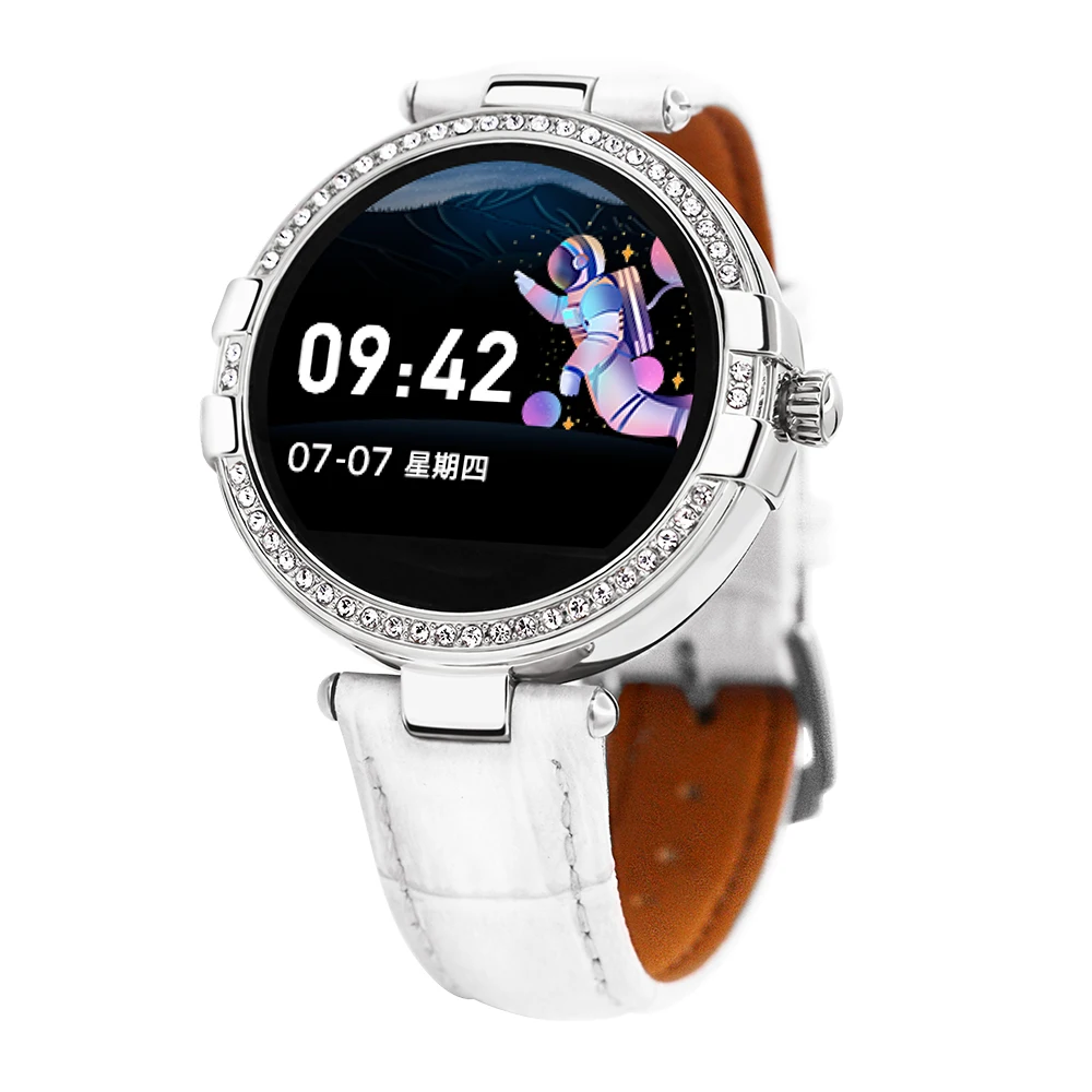 Hot Sale Ladies Smartwatch IPX8 Waterproof Smart Wristwatch For iPhone Android