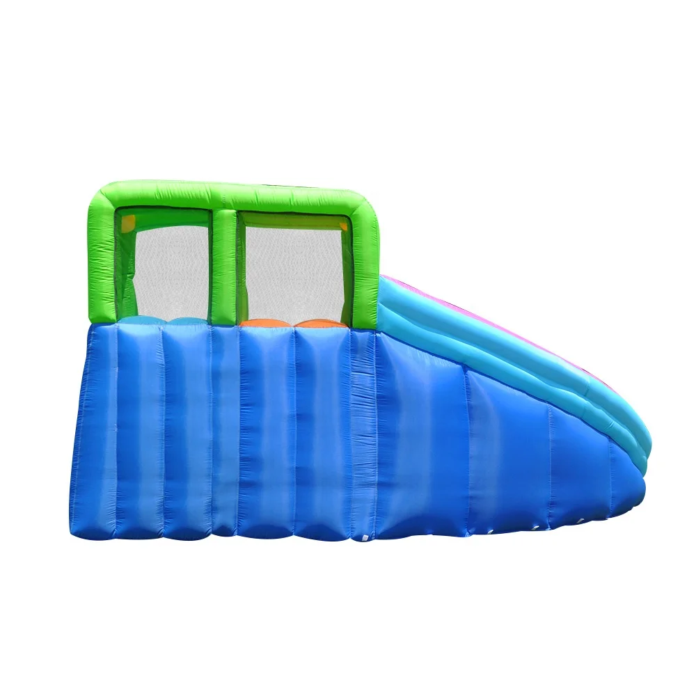 Safety joy nice pretty kid toy all ages oxford fabric slide inflatable castle inflatable bounce house jumping trampoline combo