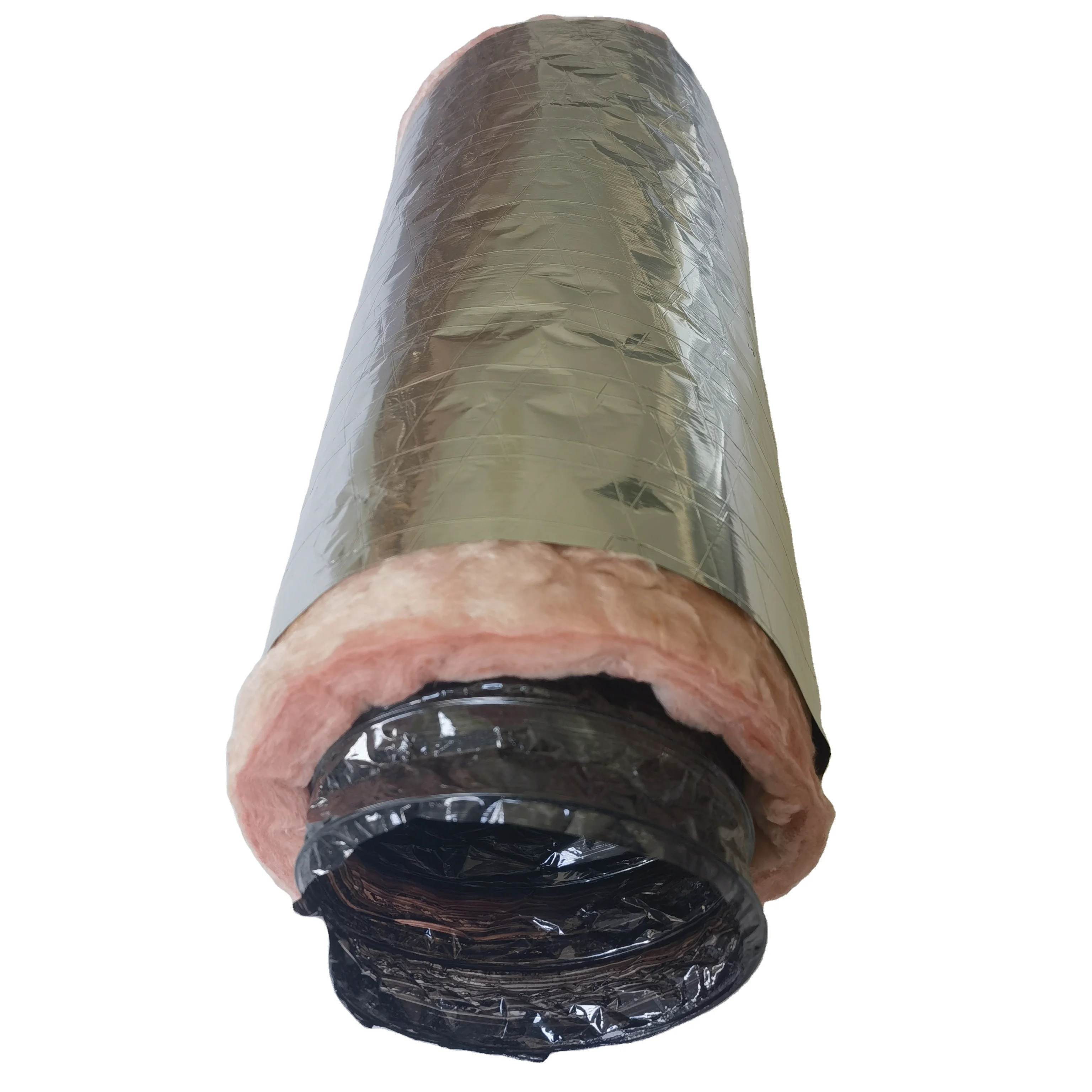 8 inch Insulated Flexible Duct 25 Feet Long R4.2,Insulation AC Flex Duct air duct
