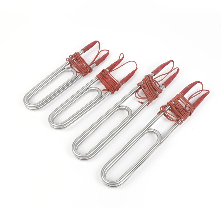 
Stainless steel heating element Electric heating tube with a coiled element 