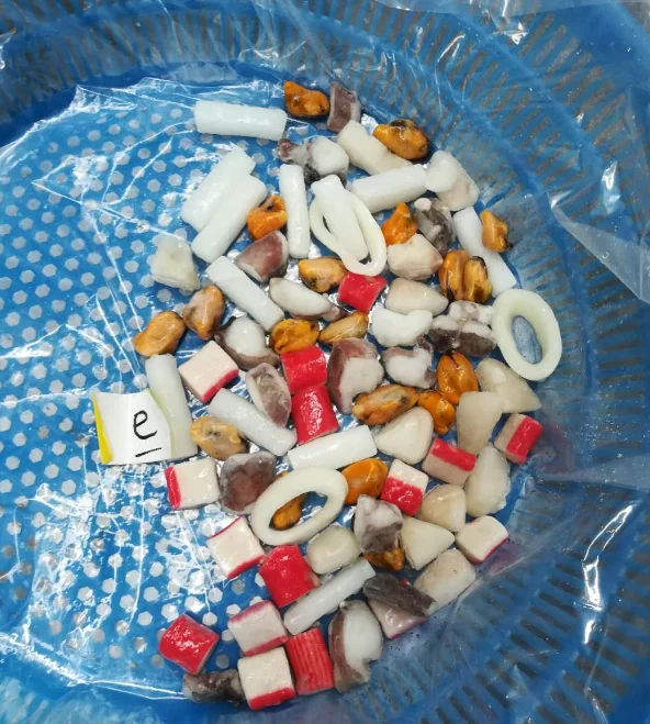 Высококачественные Замороженные китайские морепродукты IQF 500 г 1 кг розничная упаковка для супермаркета