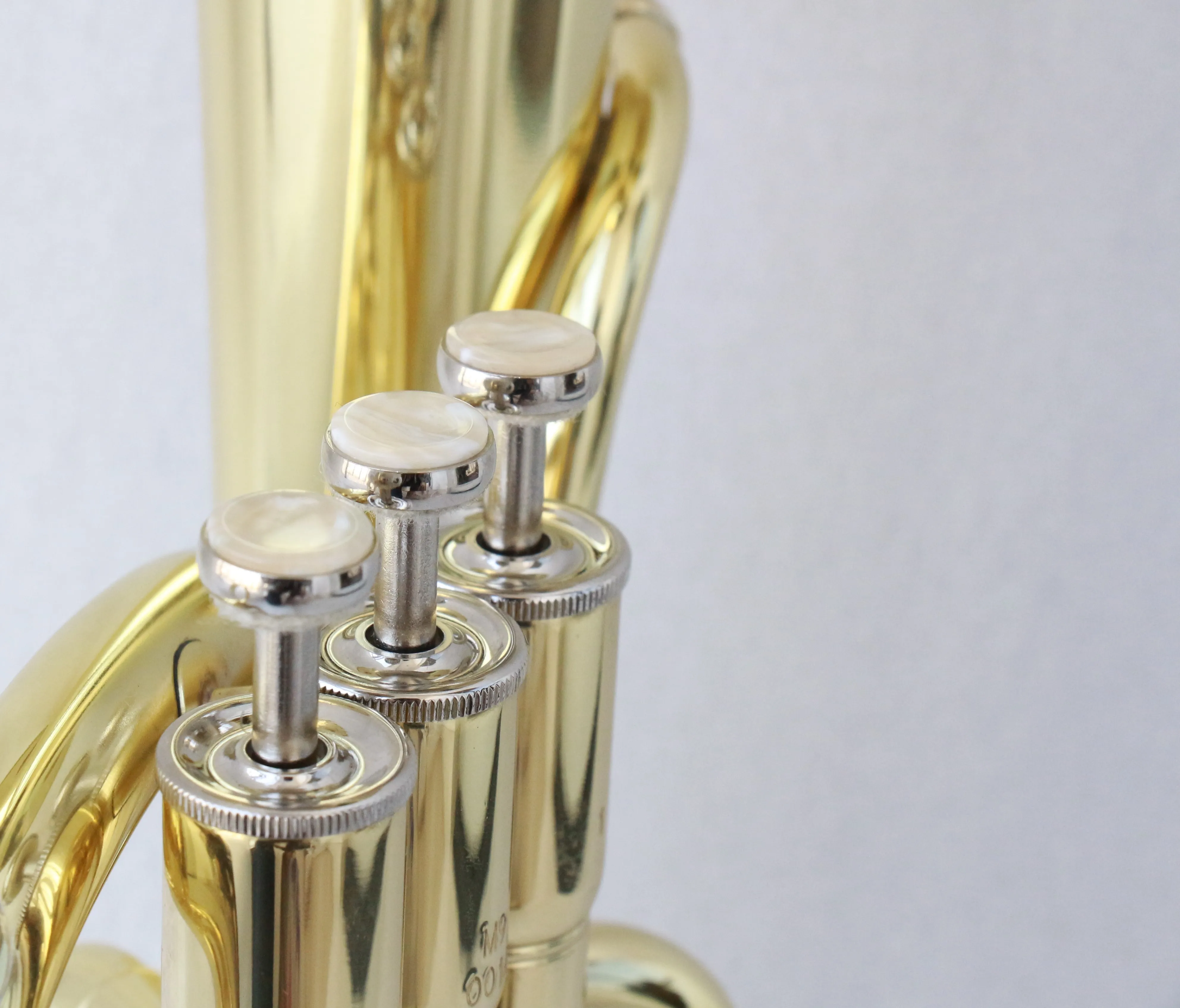 Musical instrument saxhorn chinese upgrade Eb tenor horn gold lacquered alto horn