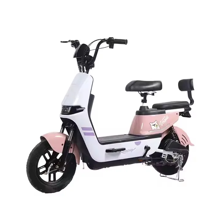 Lightweight Design Electric City Bike 48v 350w Motor Sportbikes Electric Cycle 14inch Smart Electric Fat Tire Bike