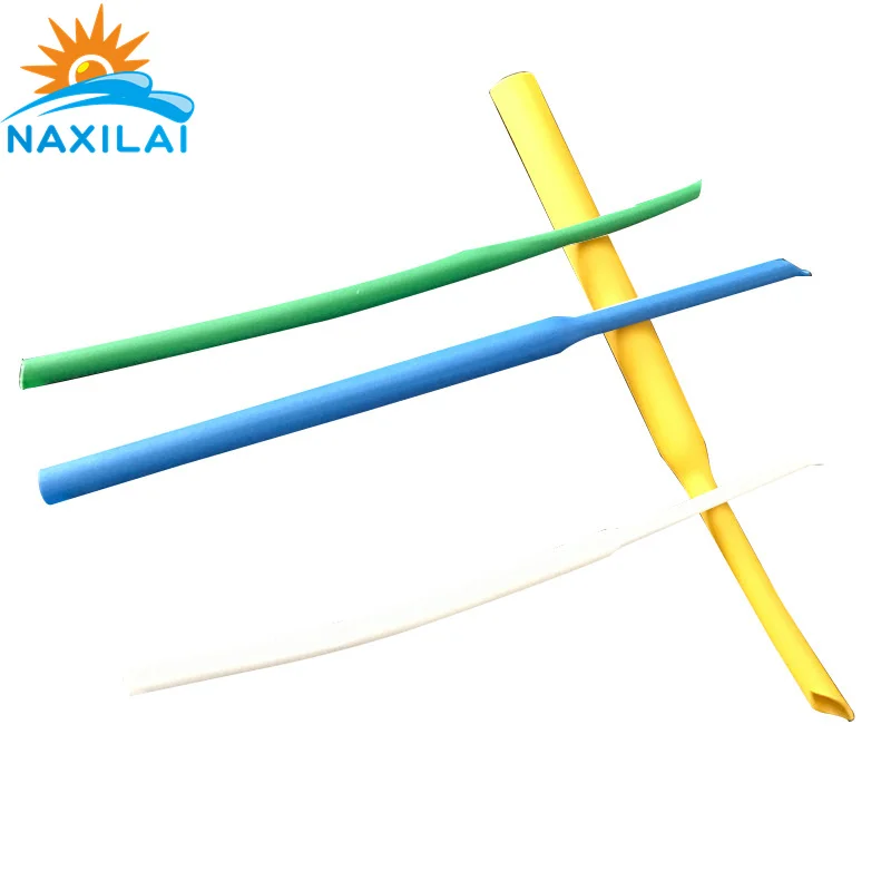 Naxilai Insulating Sleeve Double Wall Silicone Rubber Heat Shrink Tubing Shrinkable Tube With Glue Inside