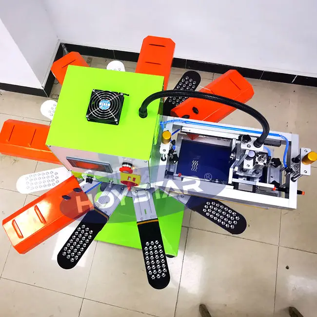 rotary socks printing machine non slip silicon dotting machine