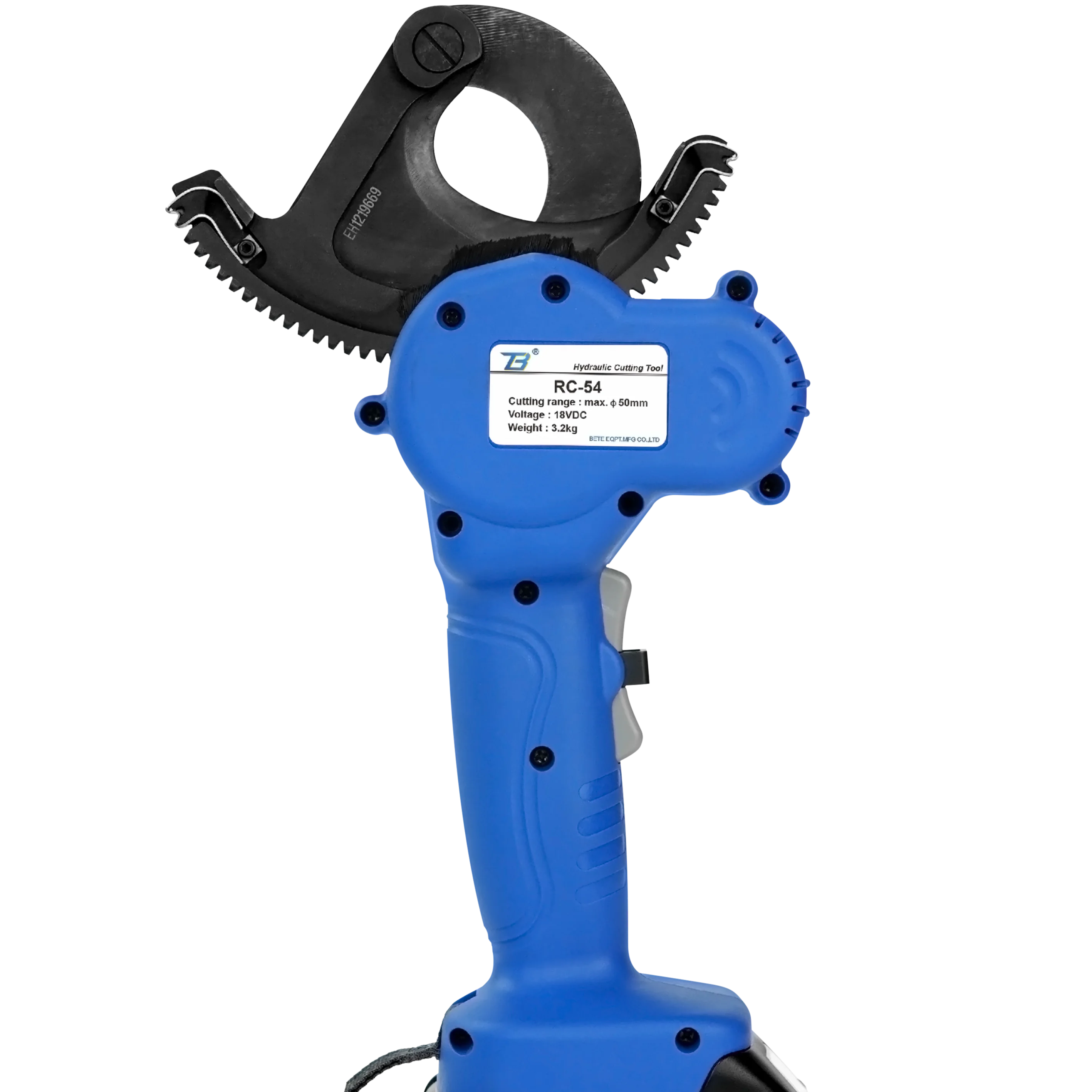 RC-54 Battery Cutting Tool Contact Cable Wire Electric Ratchet Cutter