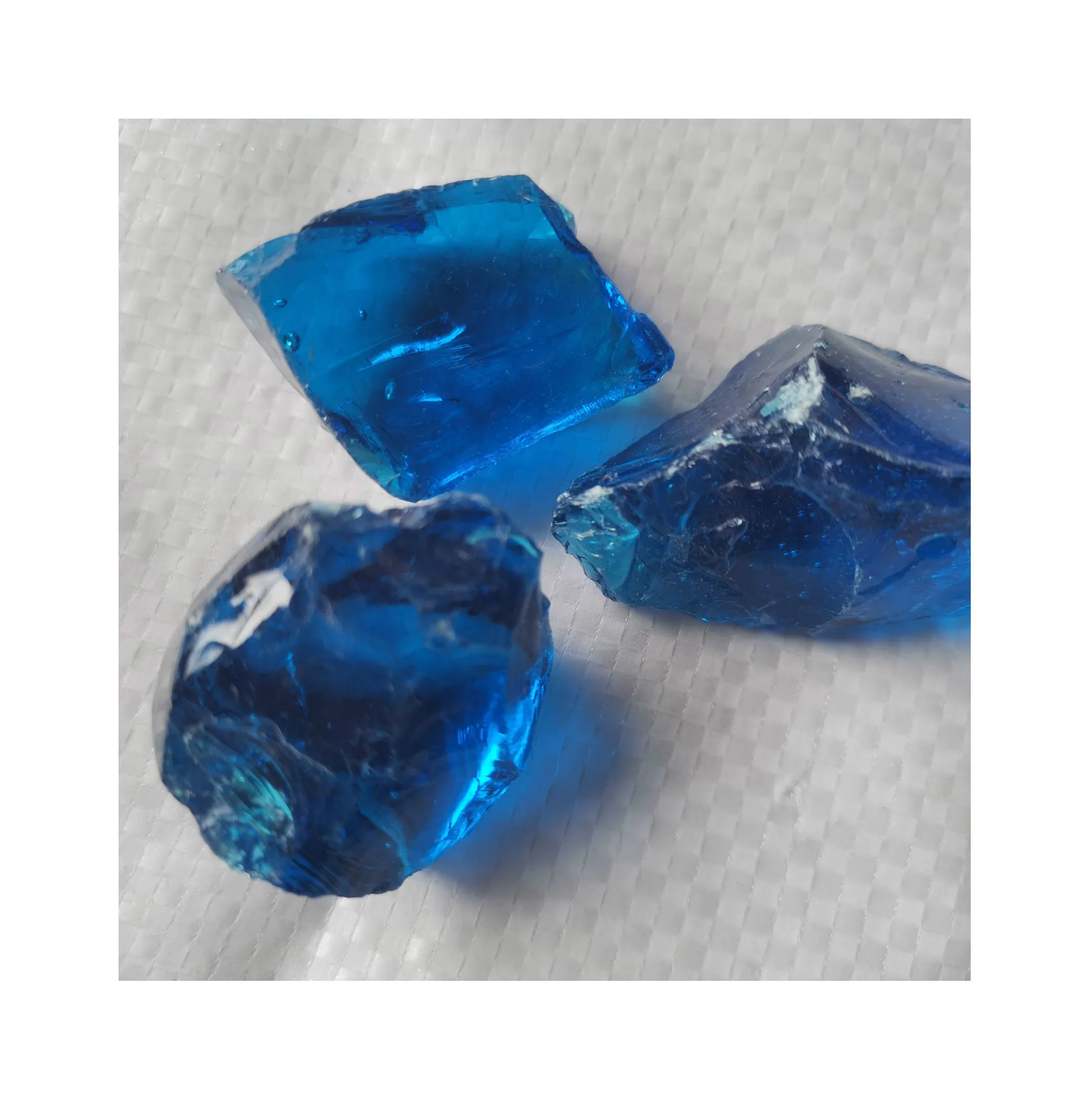 Glass Boulders Crushed glass landscape rocks recycled glass for landscaping