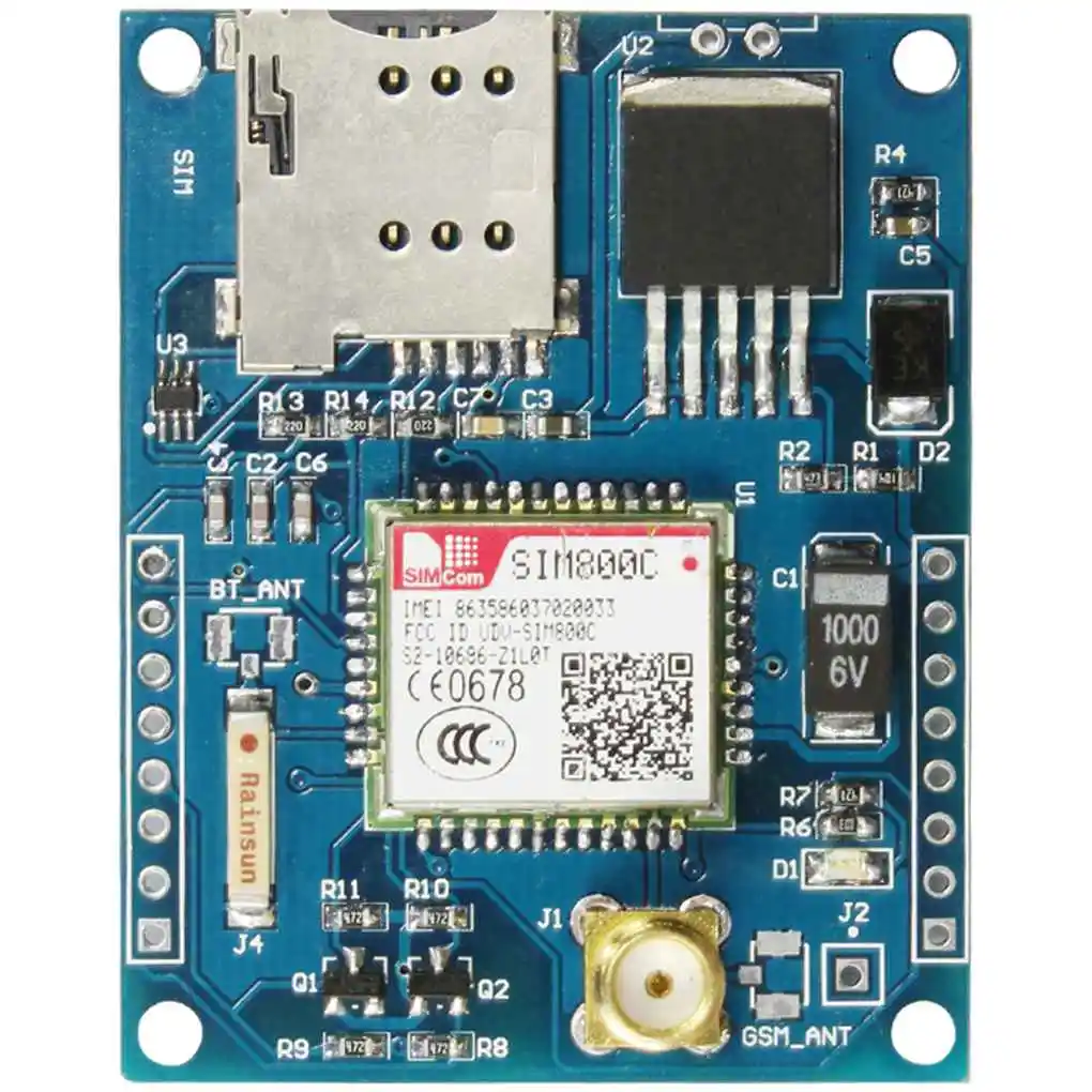 4 Frequency Development Board Module GSM GPRS Module Bluetooth DTMF Quad-Band Antenna Useful Board