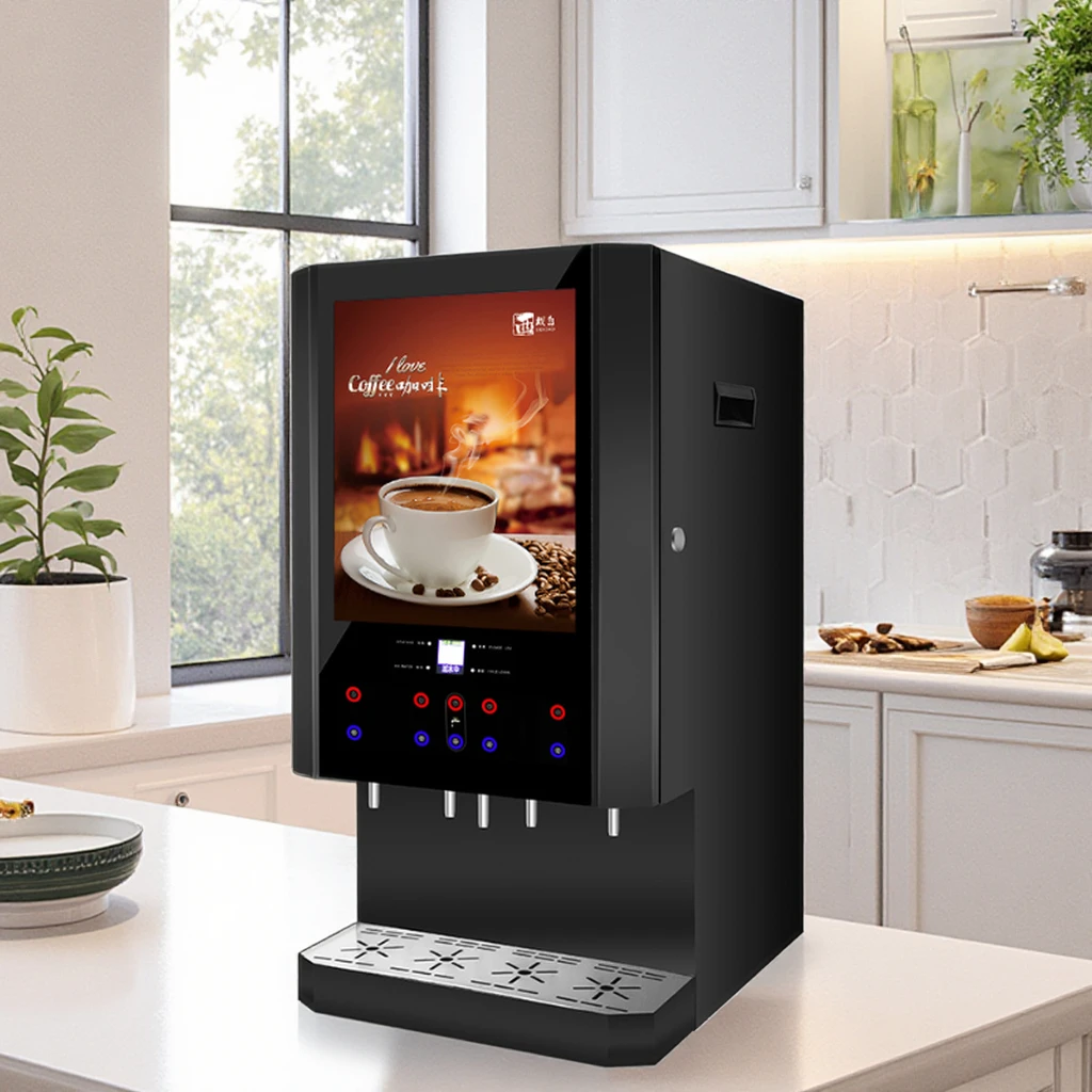 Automatic Instant Commercial Vending Machine Coffee of China National Standard