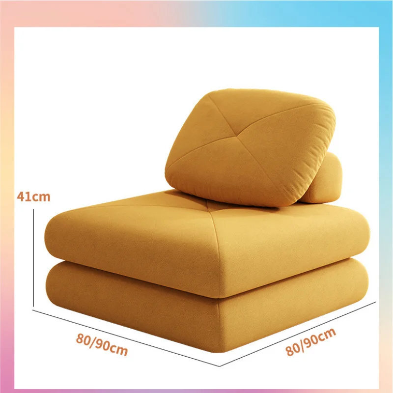 Home Decor Furniture Corduroy Fabric Floor Modular Tatami Transformer Korean Bedroom Variability Sofa Chair Bed Set