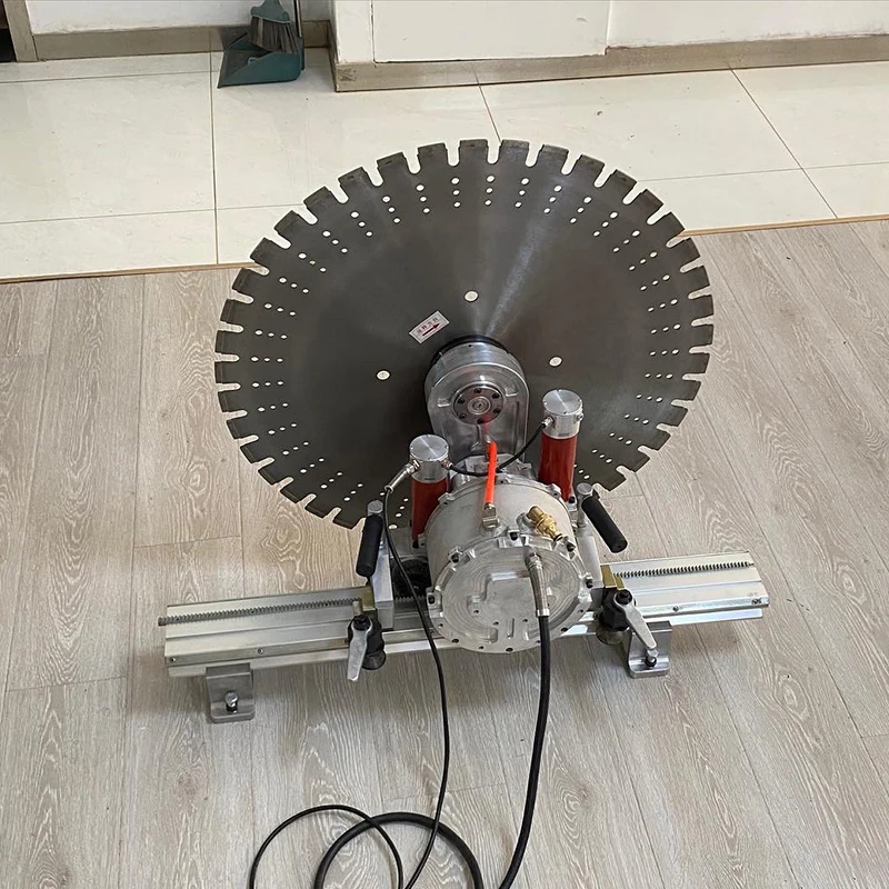 high frequency water cooling max cutting depth 50mm motor wall saw  electric wall saw concrete wall saw