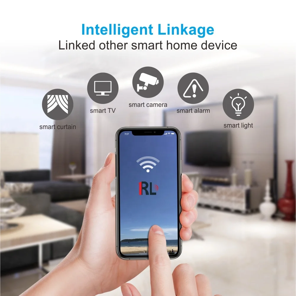 Hot sale home alarm system tuya wifi indoor motion sensor personal alarm without siren sound