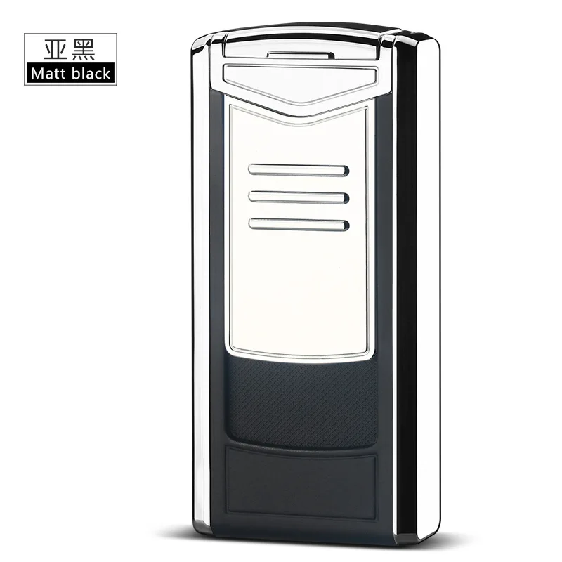 Refillable Gas Style Butane 3 Torch Lighter Windproof Jet Cigarette Candle Fire Starter for Camping Best Business Wedding Gift