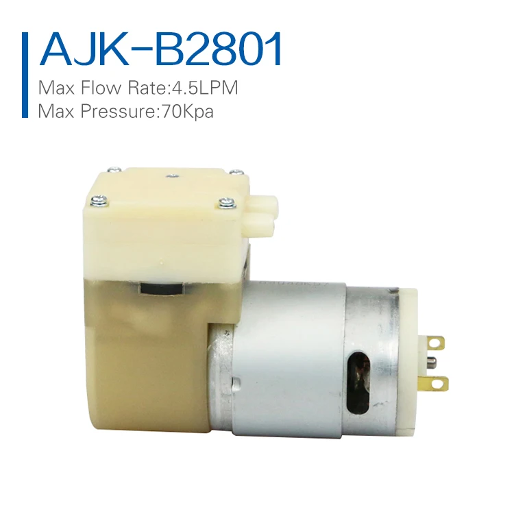 Dc Small Electric Pump Vacuum Diaphragm Mini 12v Air Vacuum Pump For Massage Chair