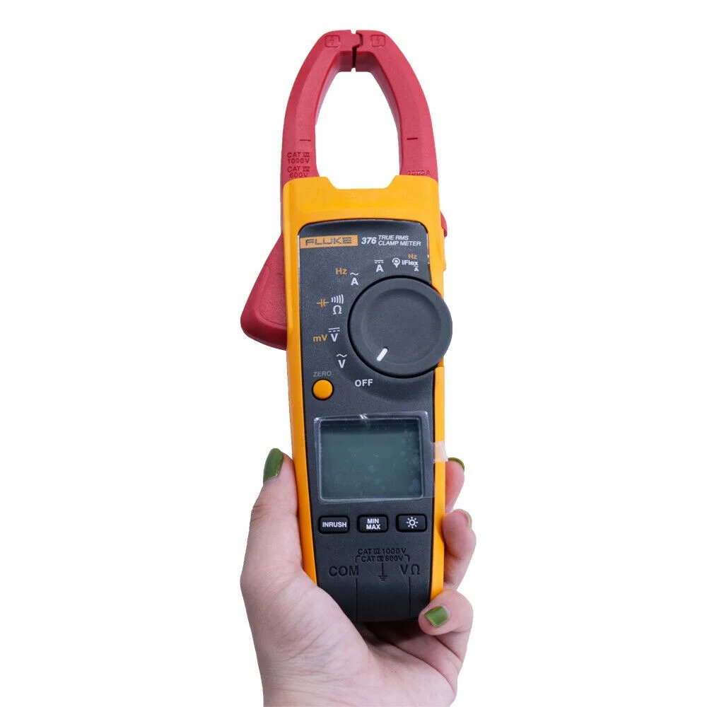 Original Fluke 376 True RMS Clamp Meter i2500-18 iFlex Flex Cable