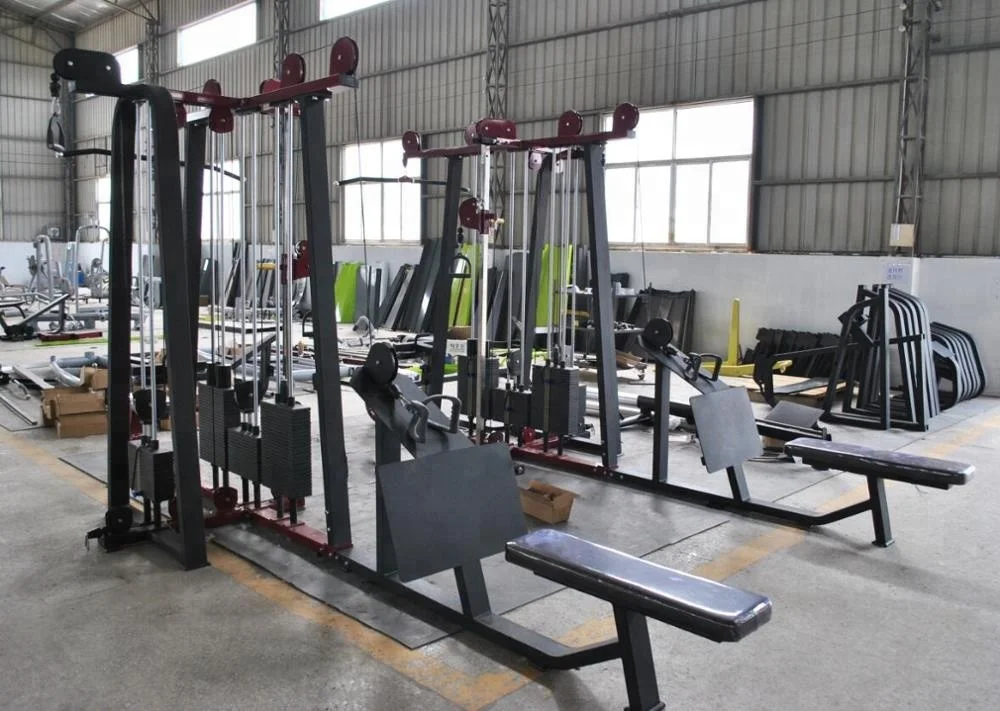 Strength MND 8 Station Multi Gym/Functional Cross Trainer Gym/ Commercial Fitness Equipment