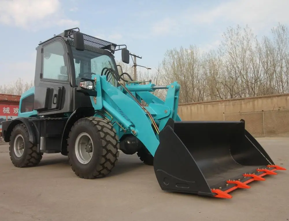 ZL15 фронтальный погрузчик с колесной лопатой грузоподъемностью 1,5 тонны с CE