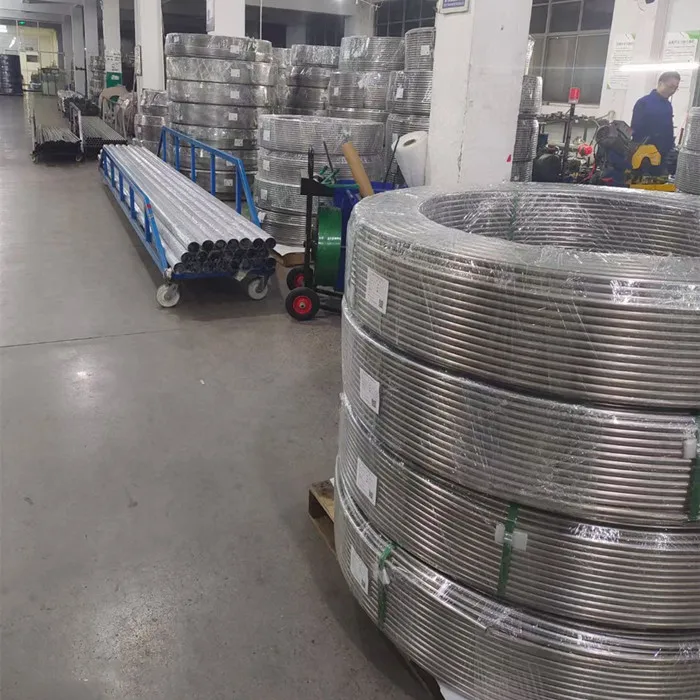 OD 12.7mm 6.35mm titanium seamless coil tube for condenser