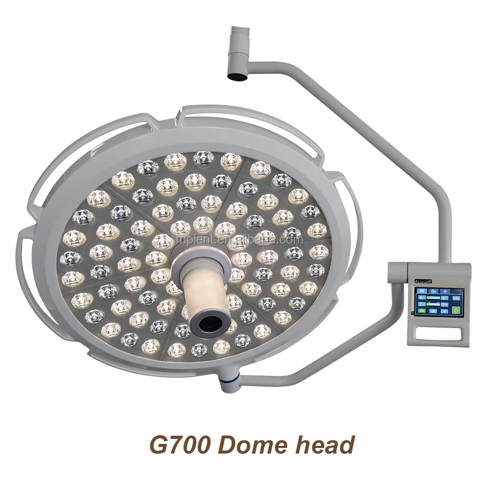 Mplent factory supply  Ceiling Double Heads ZW-G700/500 Shadowless LED Operation Theater Light Import Arm Operating Lamp