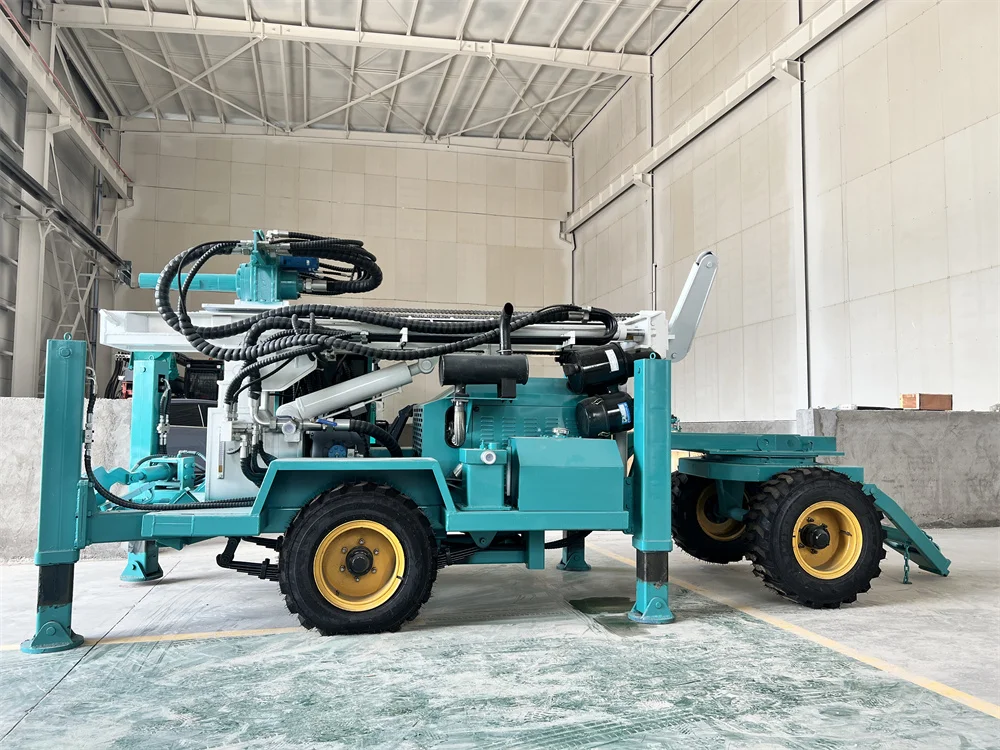New improved version HFJ260T hydraulic Water borehole Well Drilling machine rig price