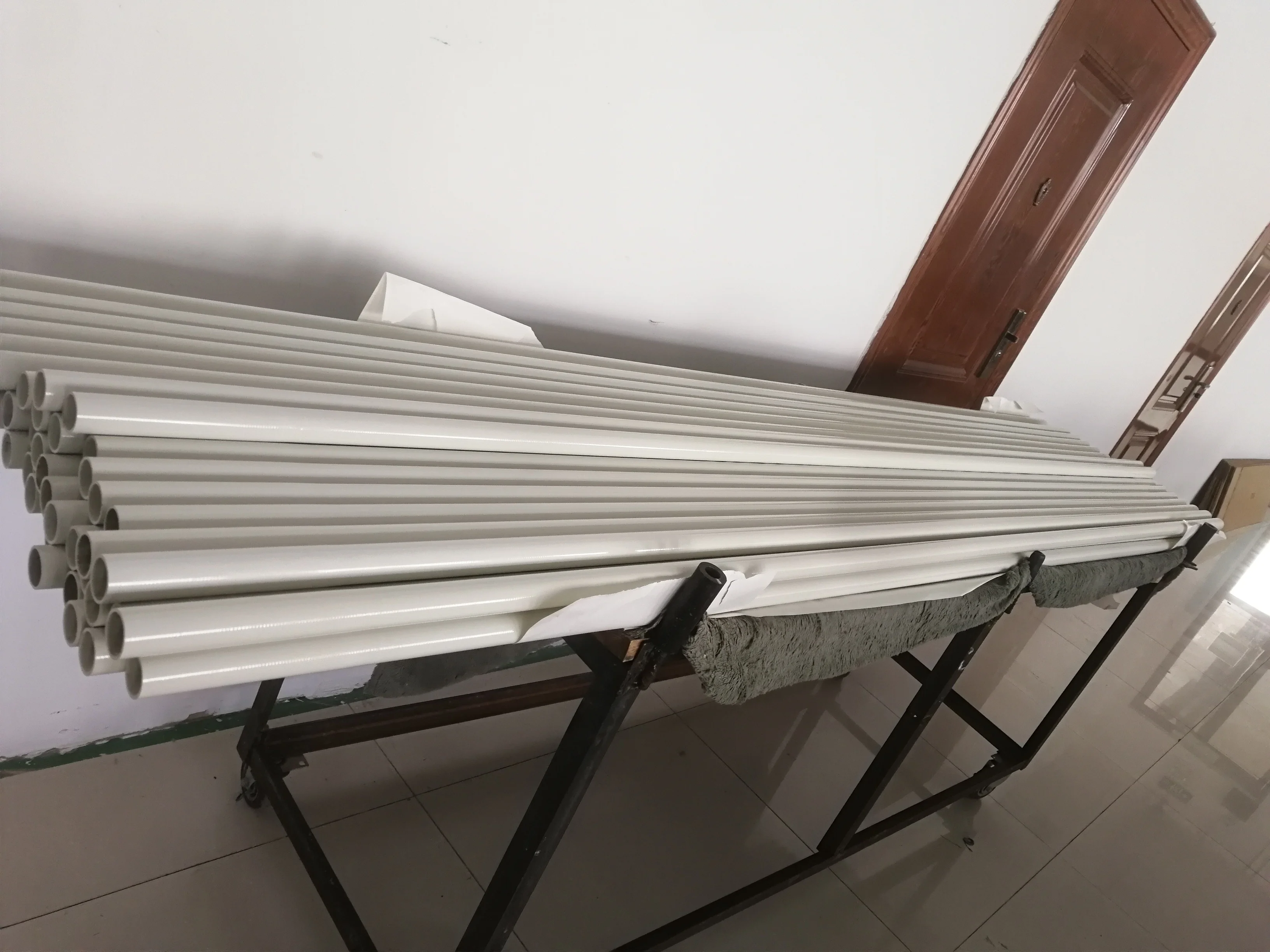 4.5mt 2pce Fiberglass outrigger poles ship mast rudder shaft