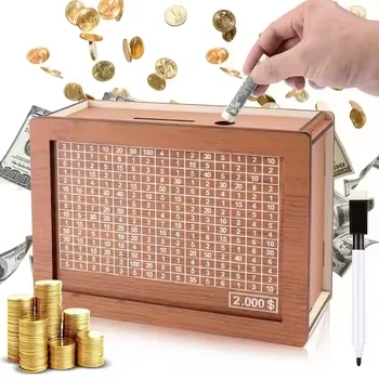 OEM ODM Popular DIY Assembled Wooden Money Saving Piggy Bank for Kids Gift