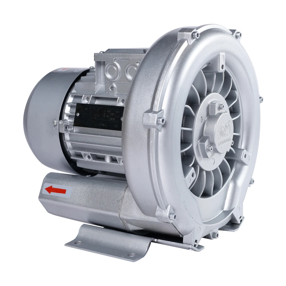 Good Quality Three Phase High Pressure Ring Blower Vacuum for CNC Machine