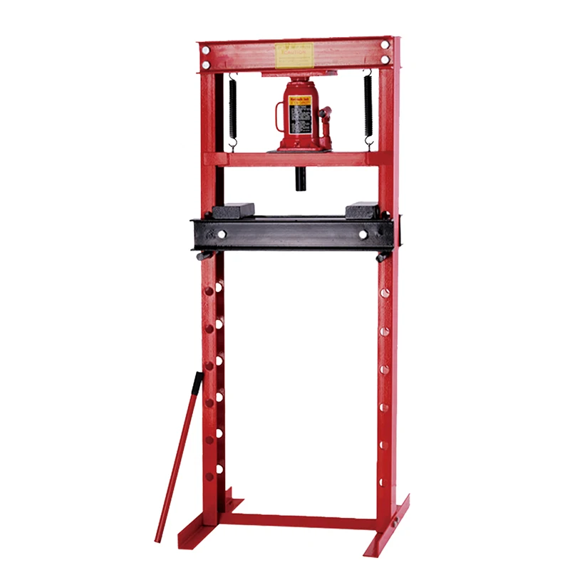 Fast Ship Hydraulic shop press 12Ton red without gauge