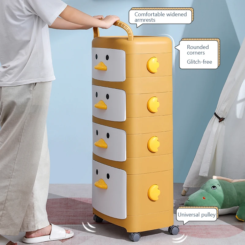 XingYou movable storage rack home storage rack environmental protection material  toy storage rack