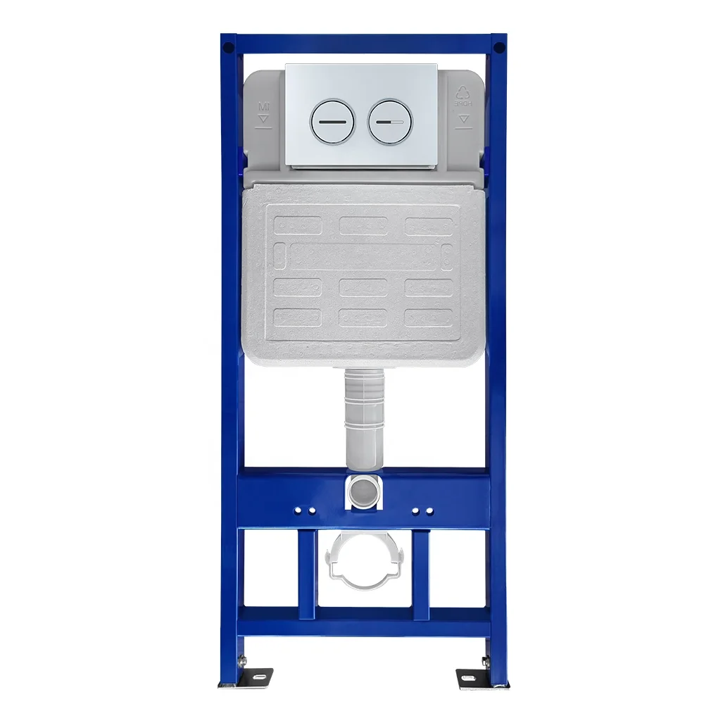 Ultrathin Built In Flush Hidden Water Tank Dual Flush Concealed Cisterns For Wall Hung Toilets