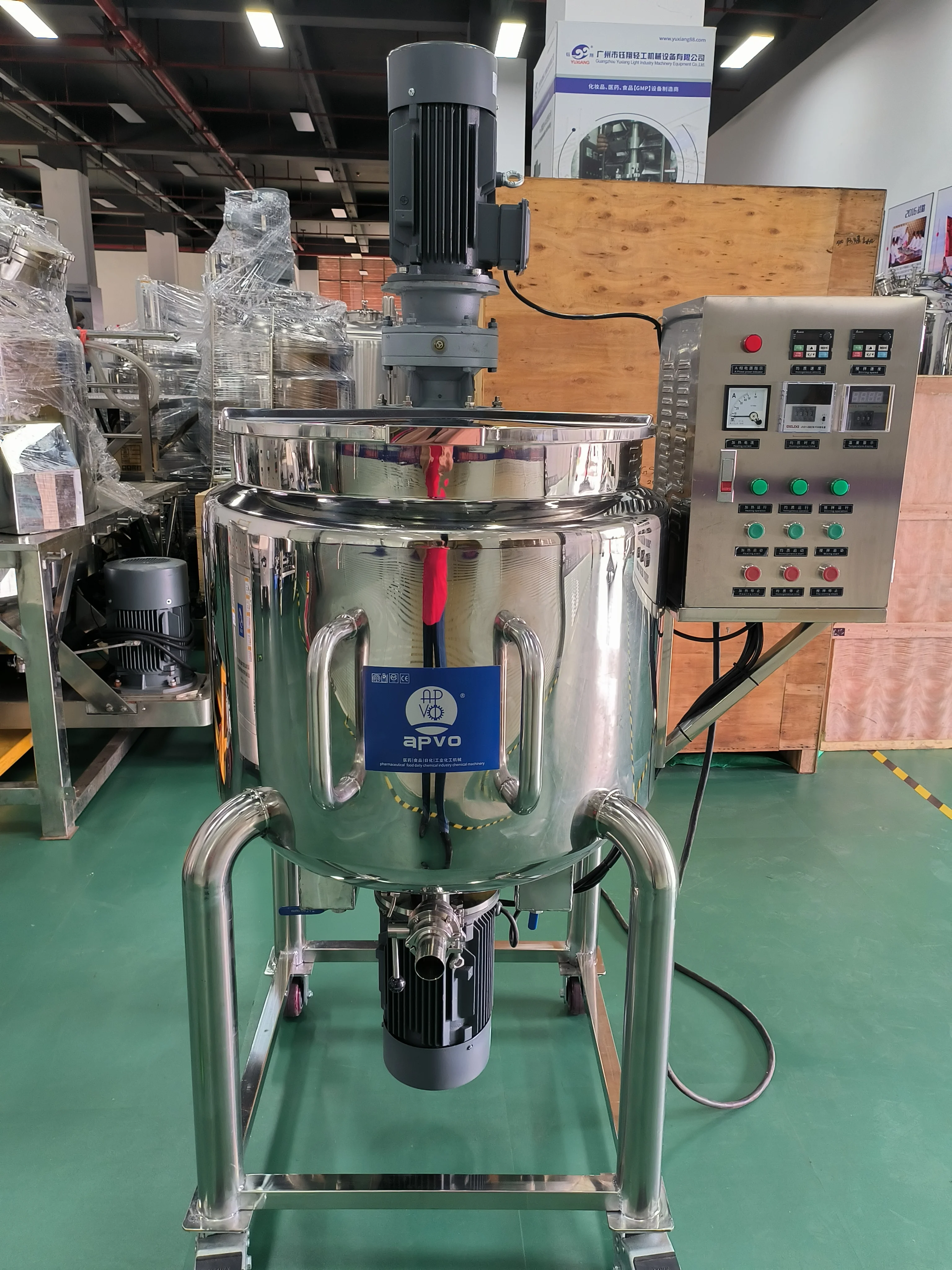 JBJ-100L Low Price Manufacture Shampoo liquid soap mixer Maquinas maquinas para fabricar jabon