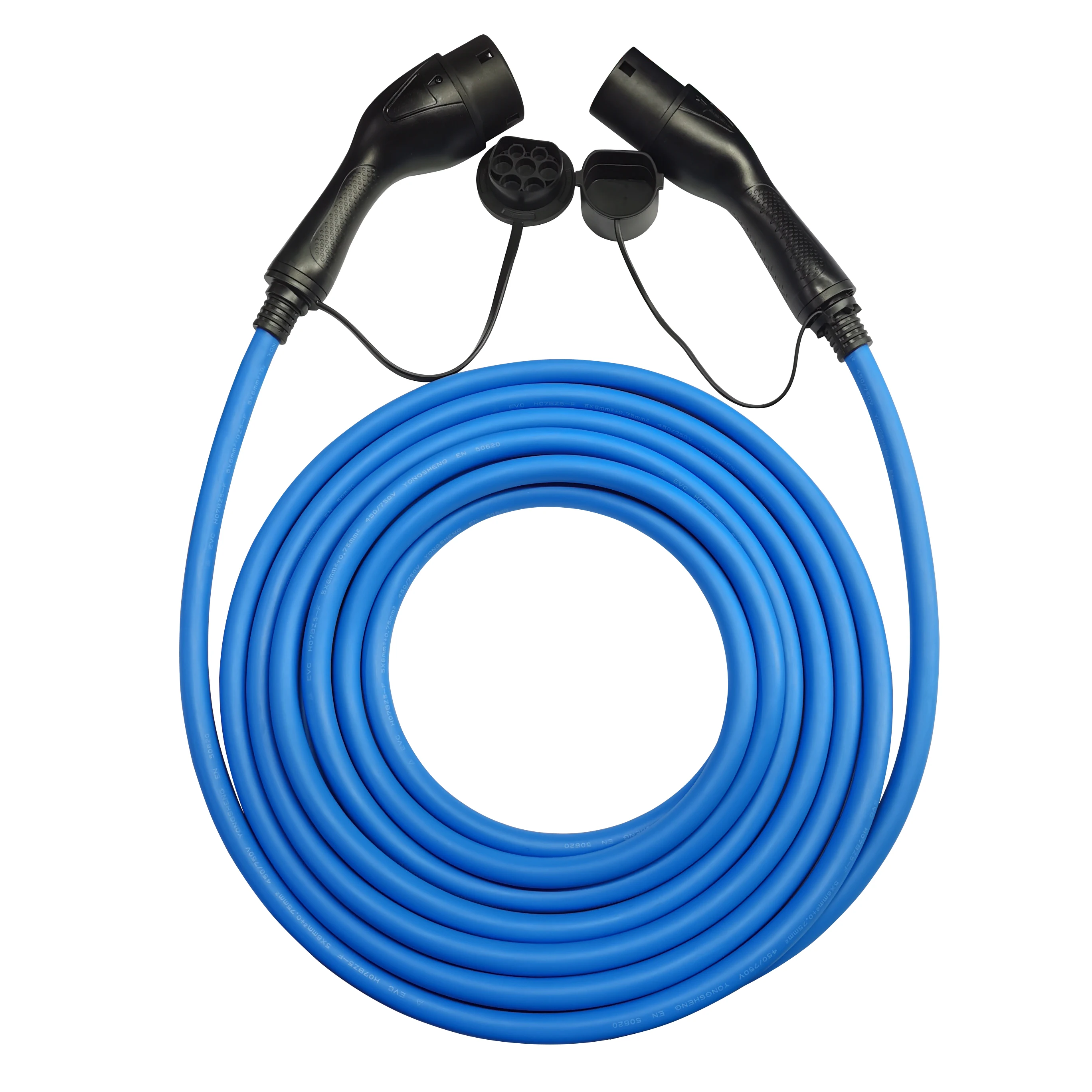 Yongsheng  IEC 62196  TPU  Type 2 To Type 2 Ev Charging Cable 16a 1phase