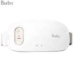 Factory Portable Cordless Vibrating Infrared Heat Waist Massager Heating Pad Wrap For Stomach