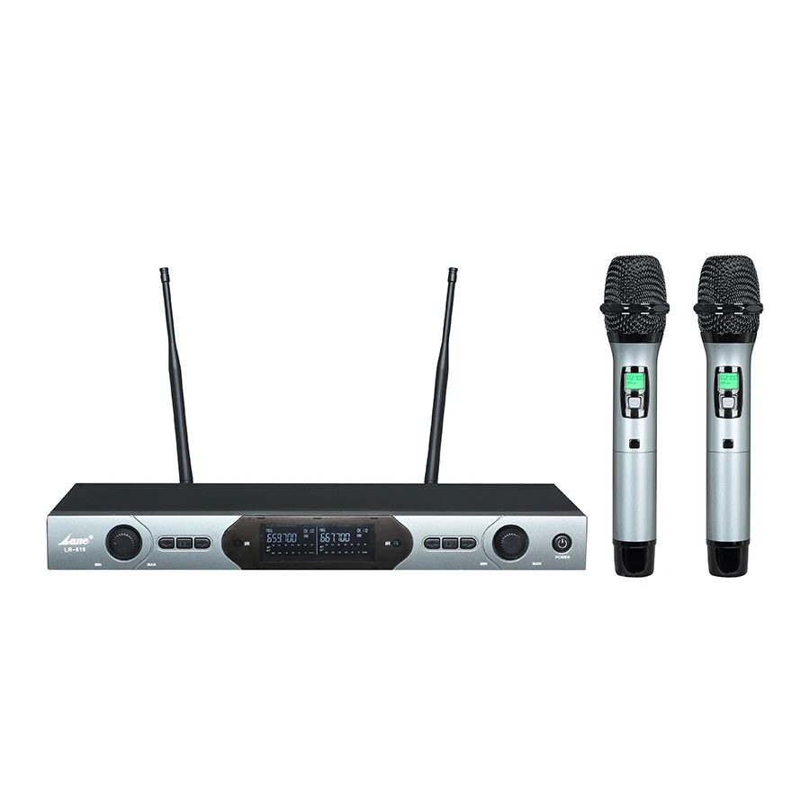 Lane LR-616 цифровой универсальный УВЧ беспроводной микрофон для церкви