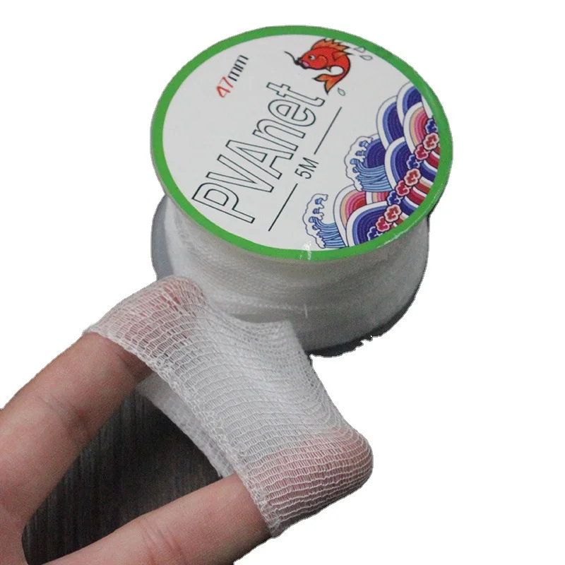 So-Esay Carp Fishing Tackle PVA Net Dissolving Soluble Bait Refill Feeder Mesh Stocking Bag Fishing Accessories