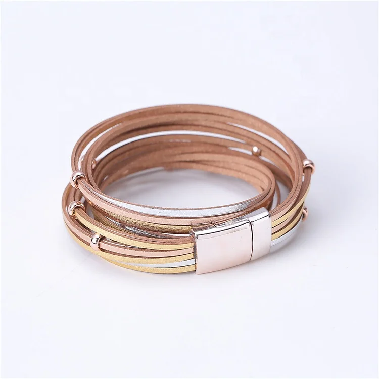 DIY Leather Charm Bracelet