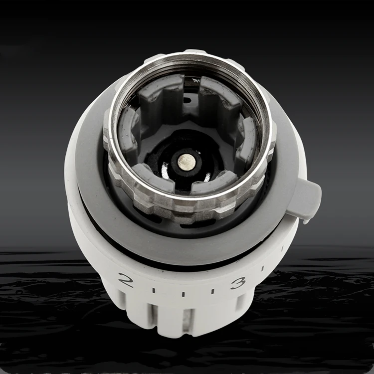 HVAC Systems Backwater Valve Straight Thermostatic TRV Radiator Valve Head With EN215