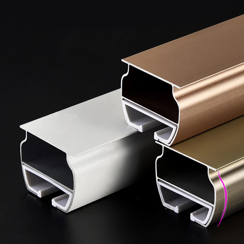 Wholesale of new materials straight slide rail curtain rail bracket curtain rail