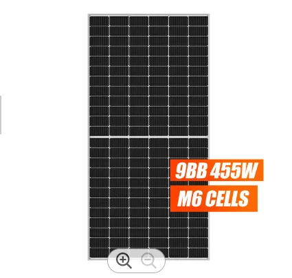 solar panel 9bb 6bb perc mono solar panel price 440w 450w 455w 460w solar panel with CE TUV ETL CEC