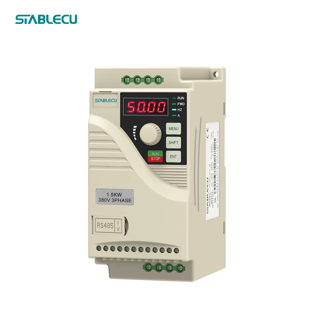 Factory whole sale VFD inverter &converters 480V single phase to 3 phase 2.2kw to 7.5kw vfd drive for ac motor 50Hz 60Hz