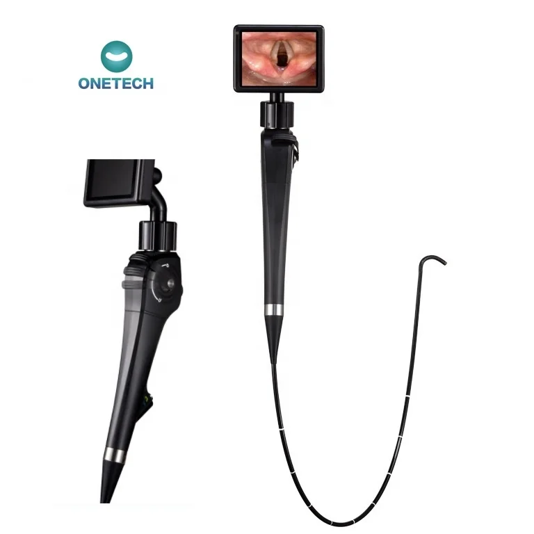 AL-6 Портативный Гибкий Ларингоскоп, анестезия видео бронхоскоп
