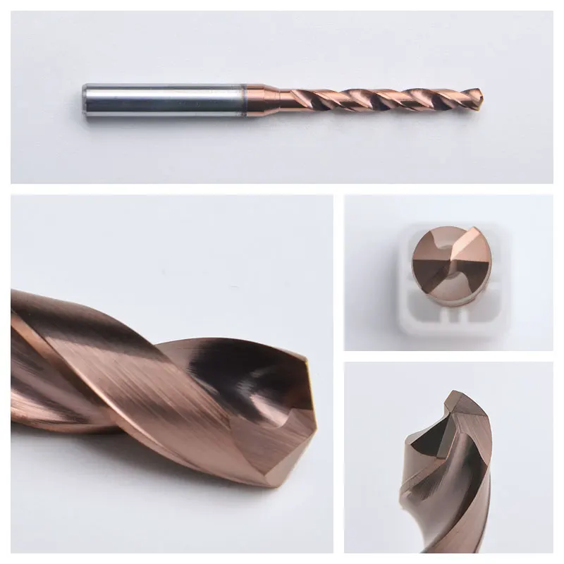 Lathe Twist Drill Universal Milling Shank Tungsten Drill Bit OEM Internal Cooling Drill Bit