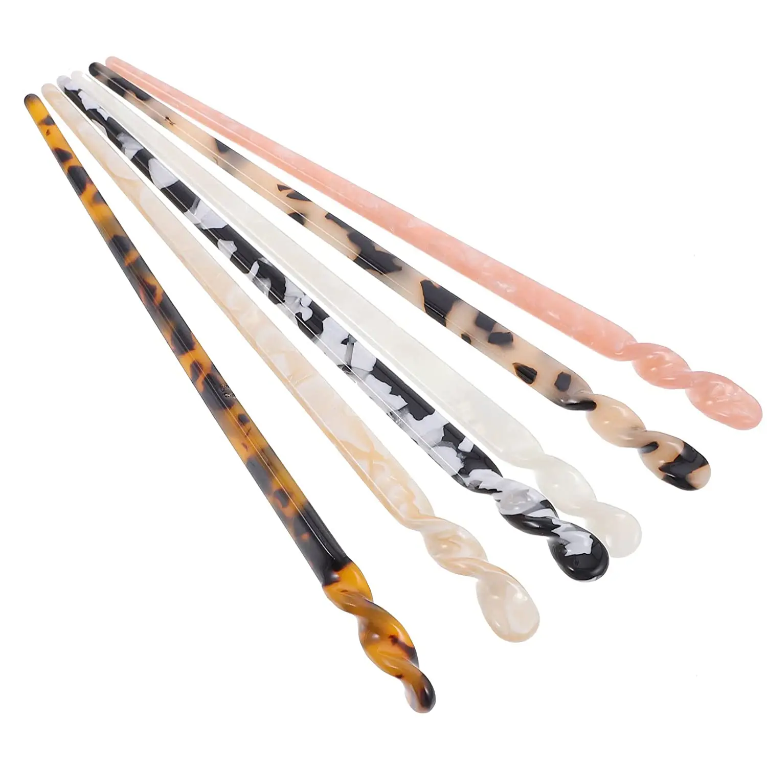 Простые антикварные стильные современные шпильки для волос для женщин