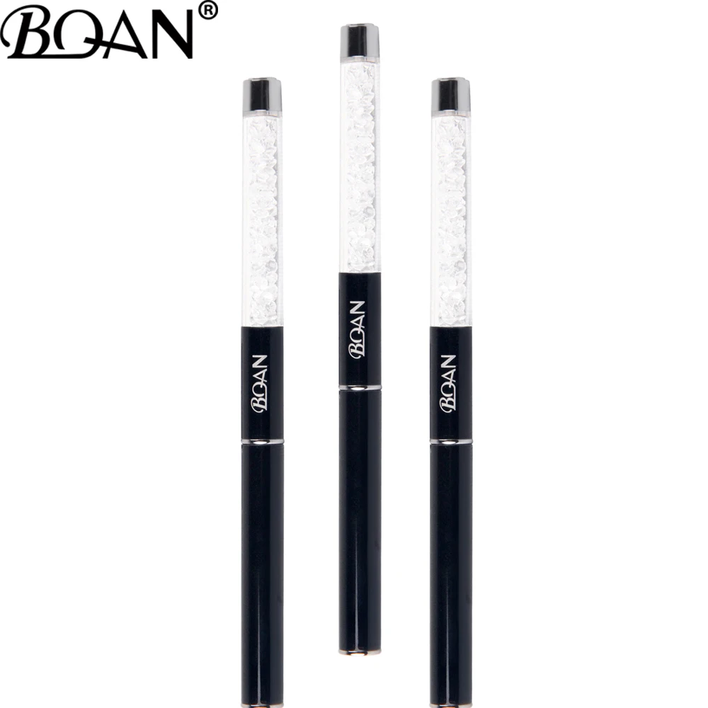 UV Gel Brush Liner Painting Acrylic Drawing Brush for Nails Rhinestone Handle Manicure Nail Art Tool