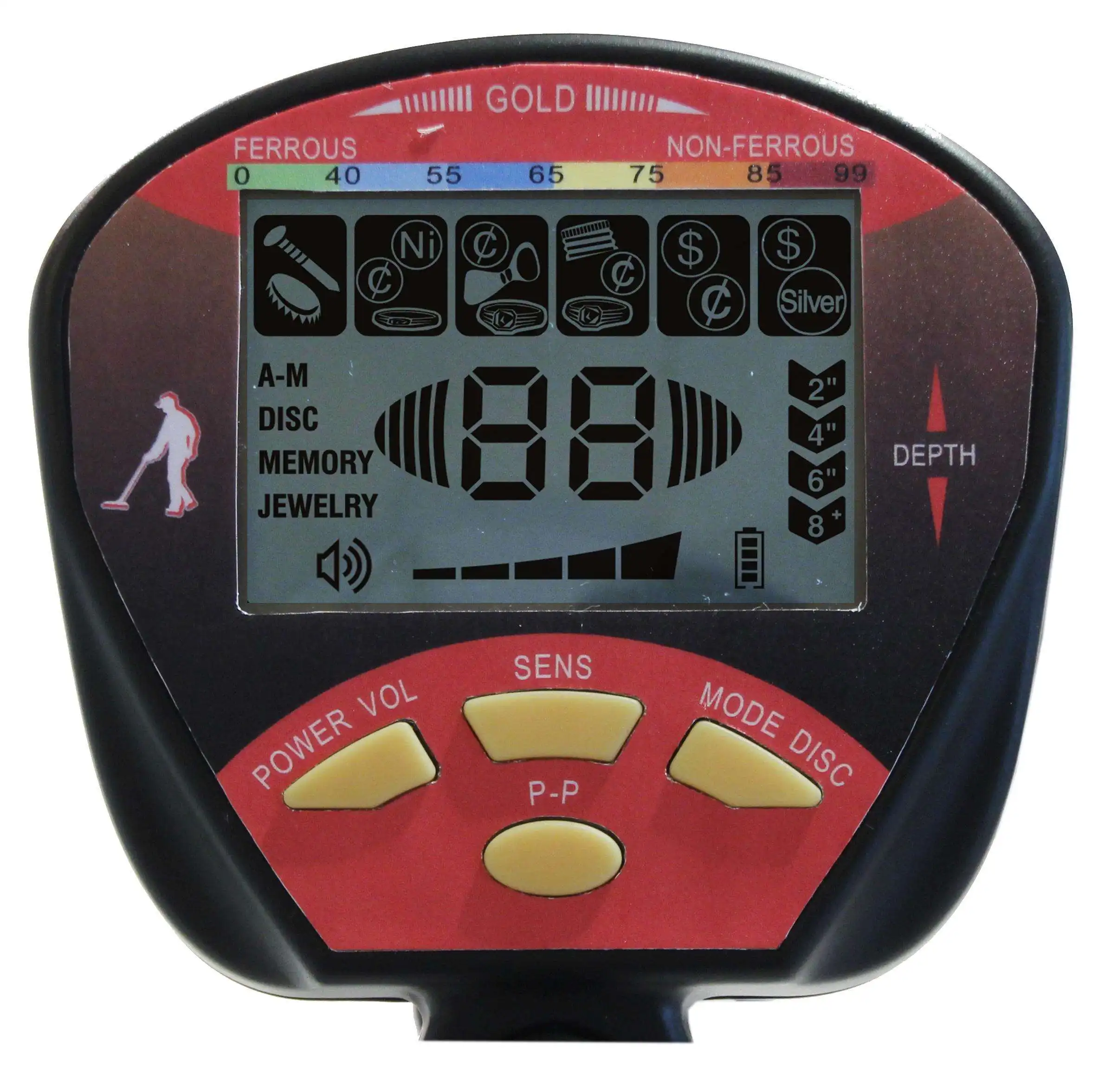 Best Price Gold Detector Waterproof Treasure Finder Diamond Detector Professional Underground Metal Detector