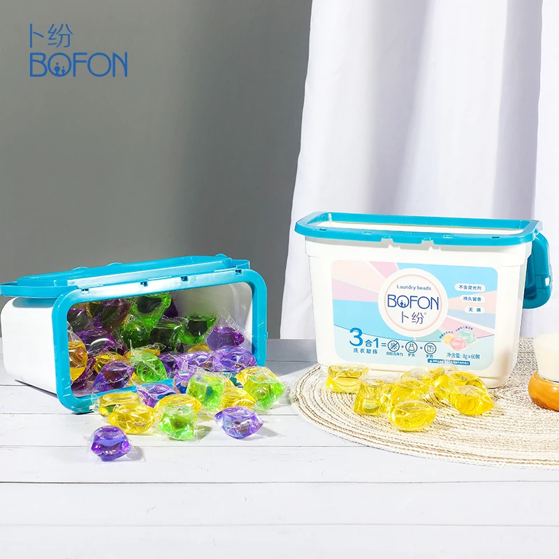 Baby Clothes Gel Laundry Pods Detergent Laundry Detergent Sheet Liquid Concentrate Detergent Capsules