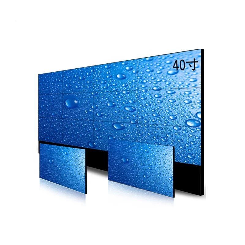 4k 3.5/1.8/0.88mm bezel Signage and digital displays  Indoor LCD Video Wall Splicing Screen Display for Conference Room